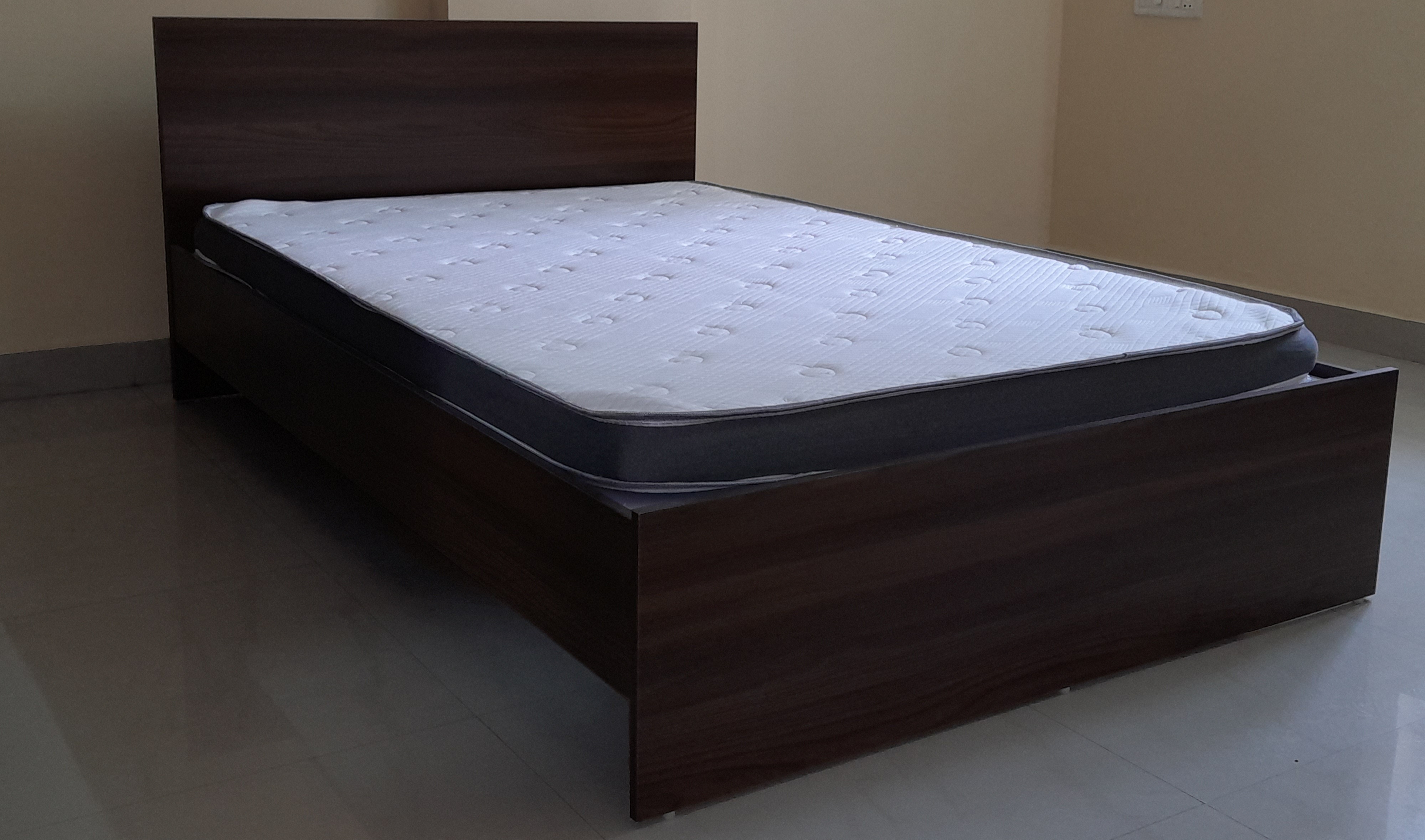 Bed with Mattress - Image 1