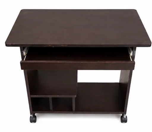 Wooden Study/Computer Table with Storage - Image 3