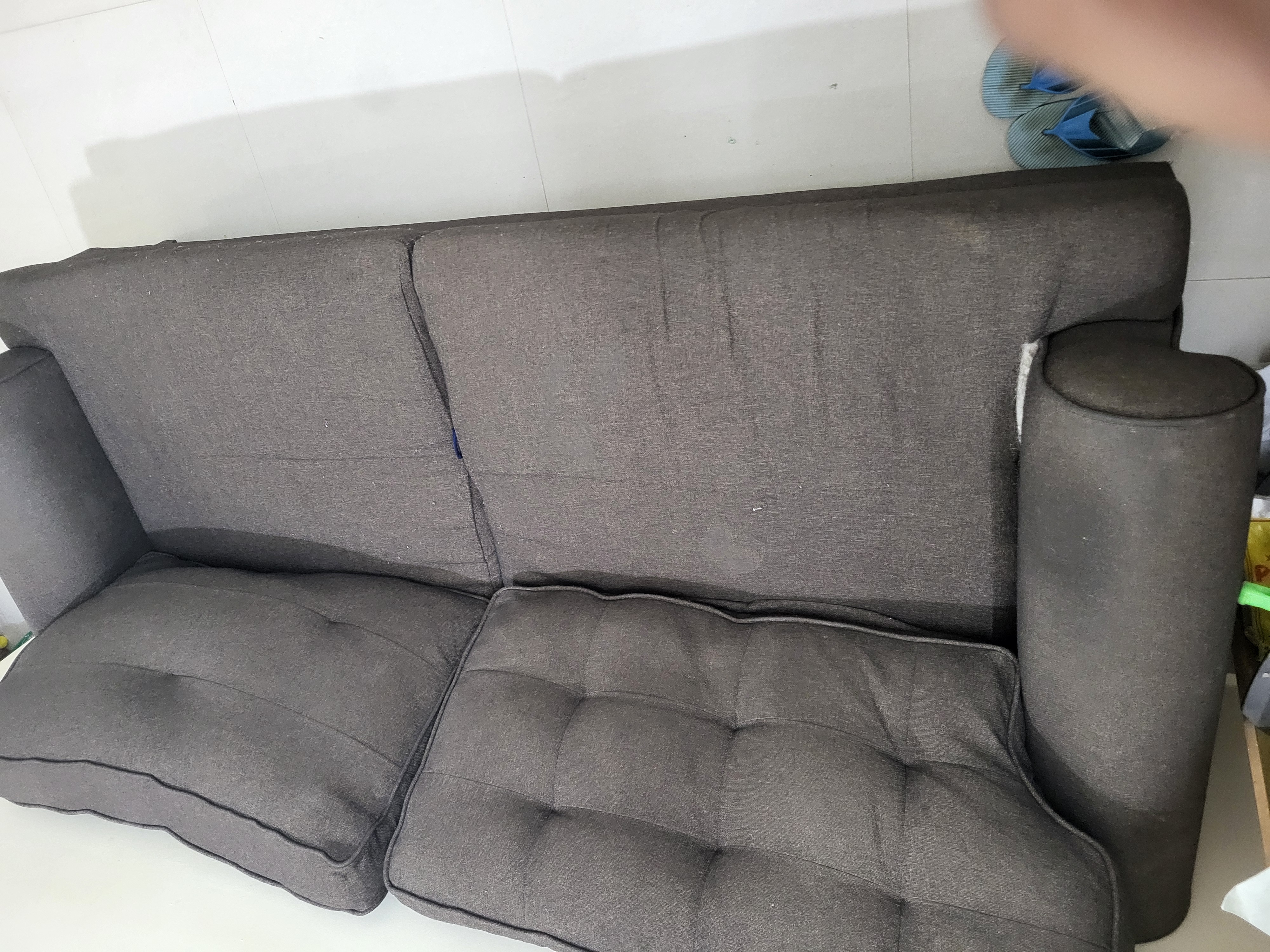 3 seater sofa old - Image 1