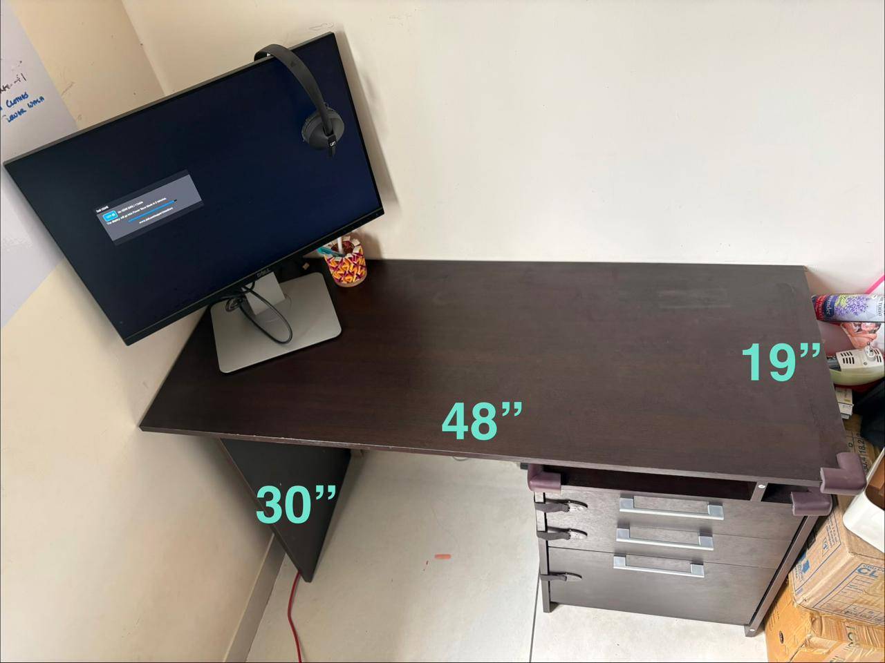 Deckup study table and office desk - Image 1