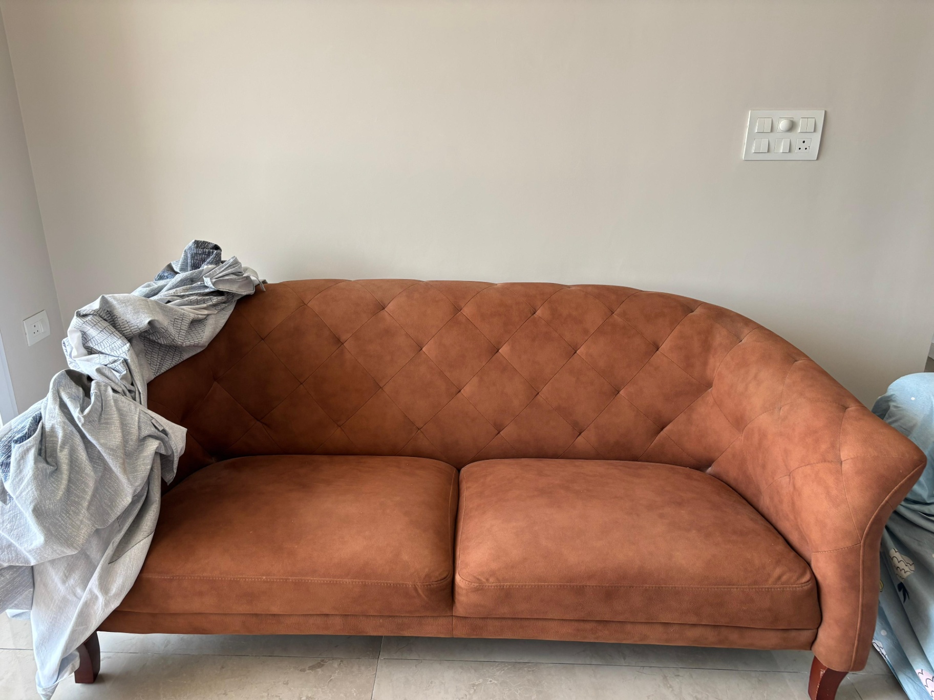 Damro 3+2 Fabric Sofa - Image 2