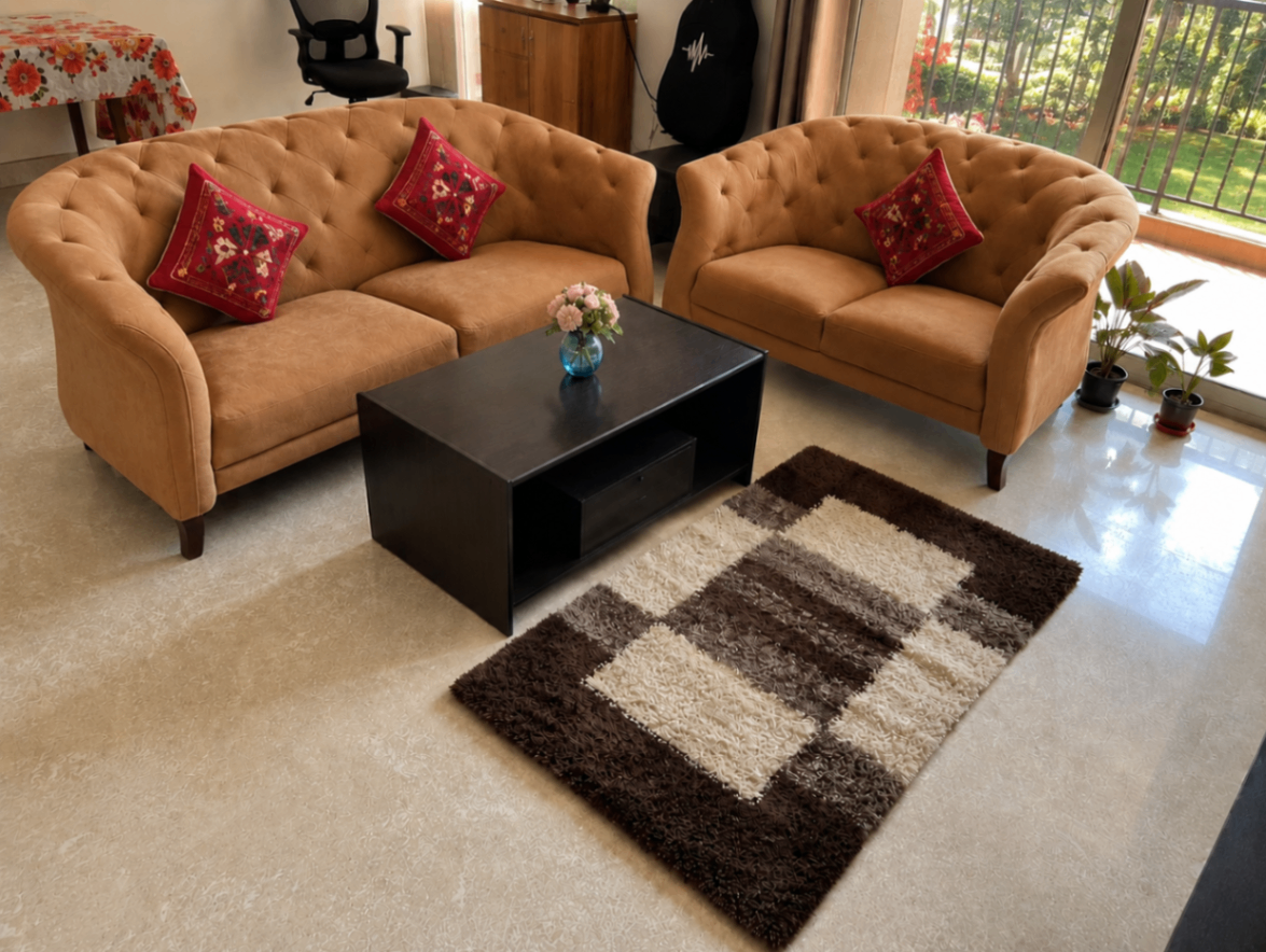 Damro 2 Seater Loveseat Sofa - Image 3