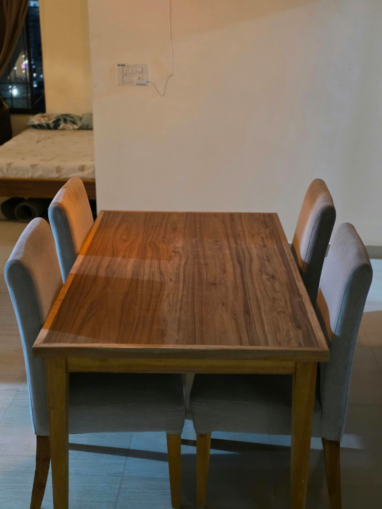 Dining set with 4 chairs - Image 5