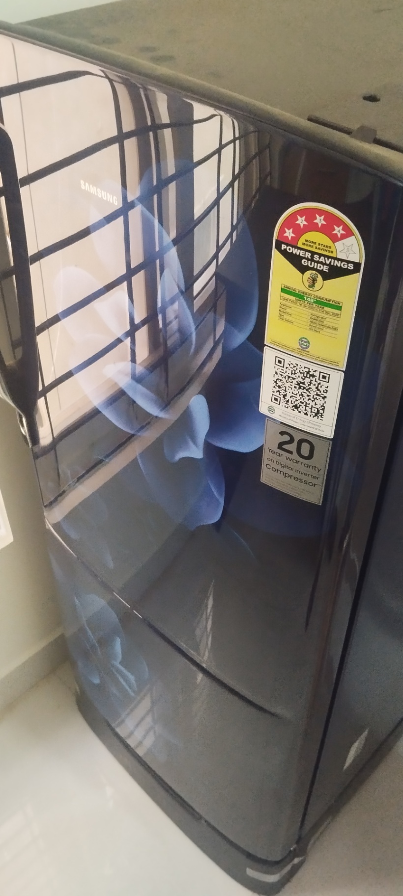 Samsung single door 4 star Fridge (183L) - Image 2