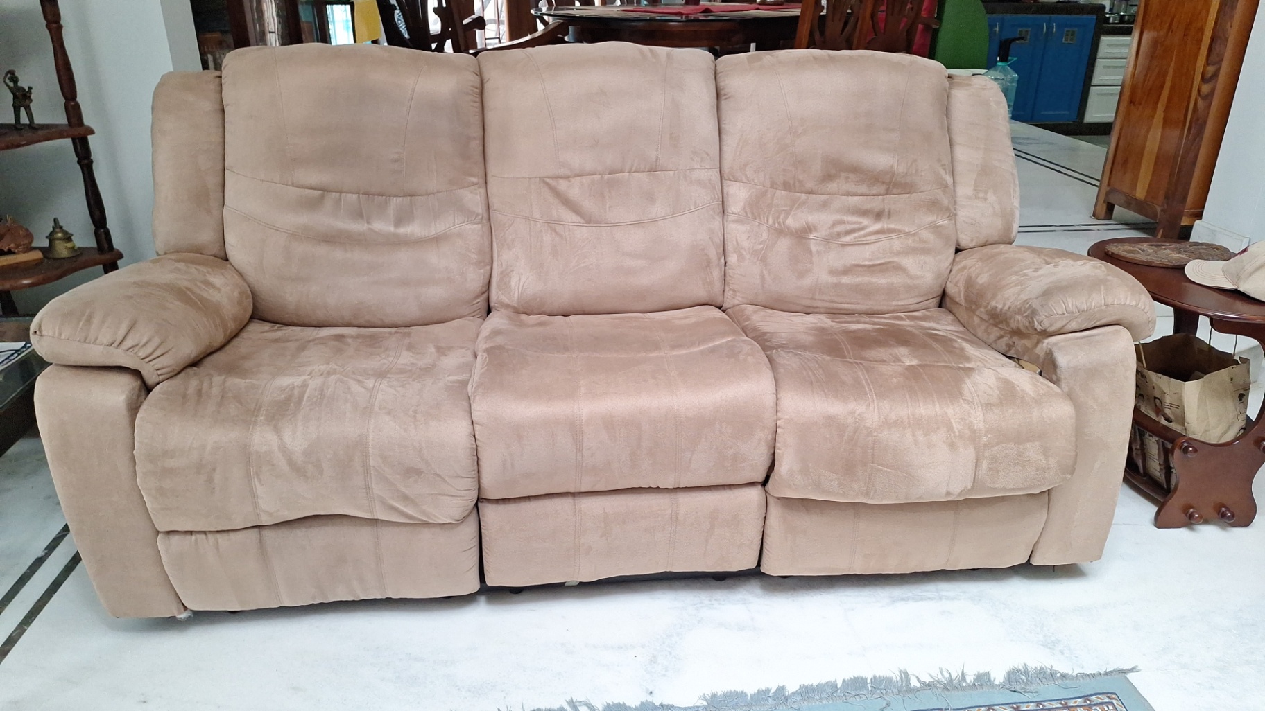 3 seater manual recliner  - Image 3