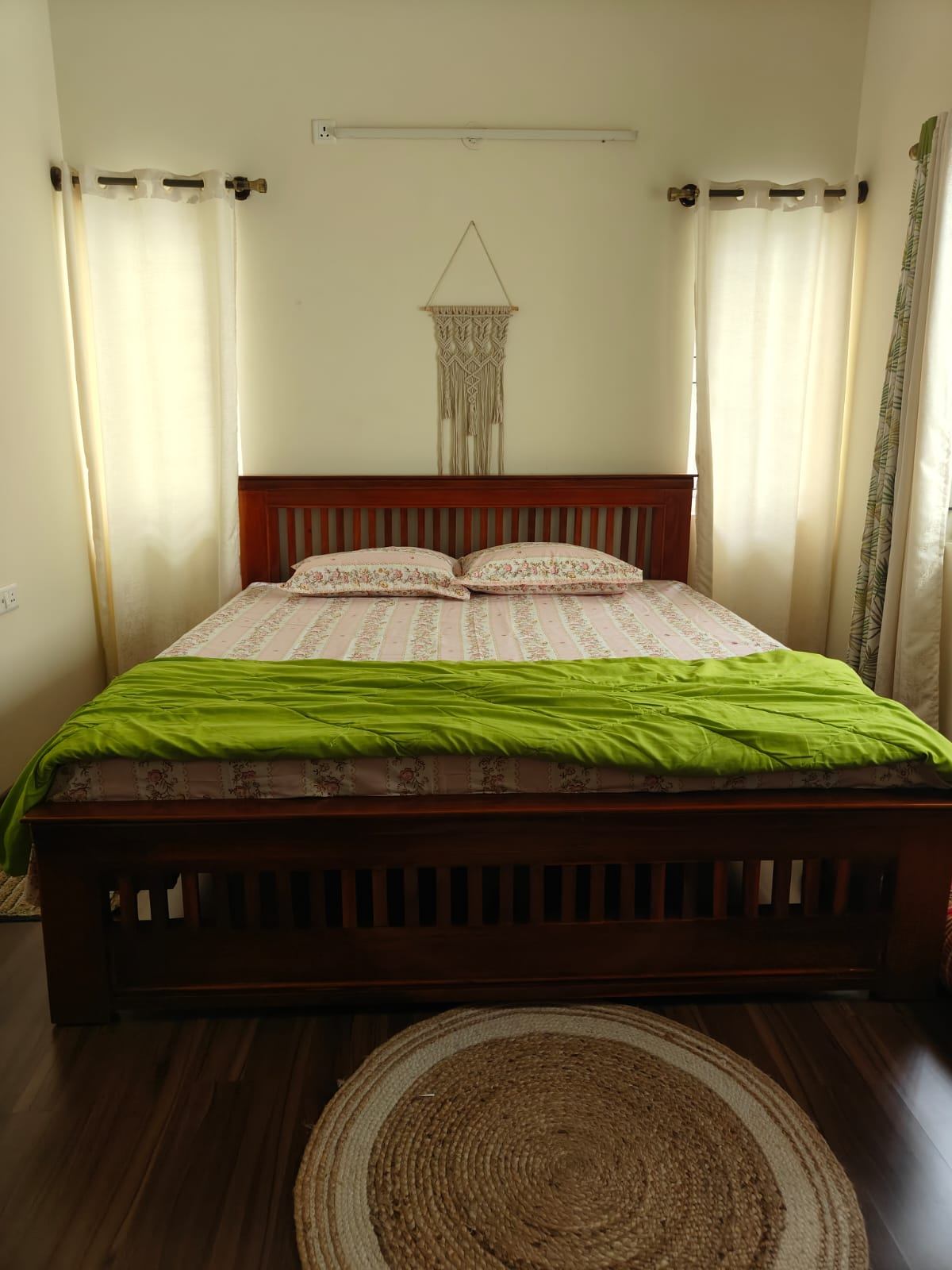 King size bed with mattress  - Image 2