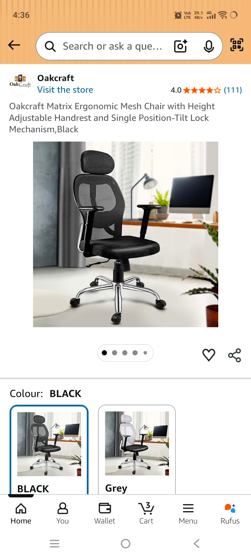 Office chair - Image 3