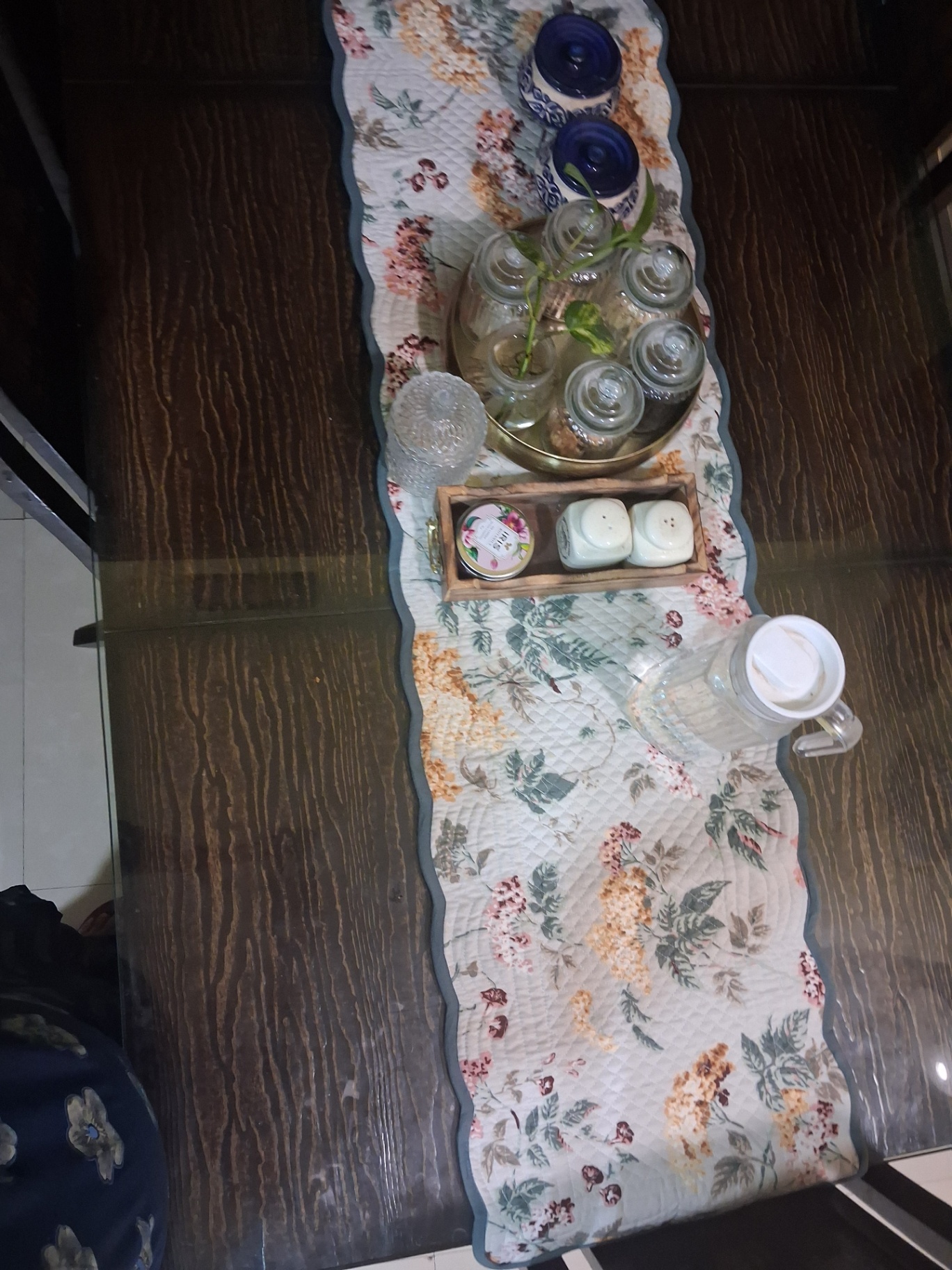 6 Seater Wooden Dining Table  - Image 1