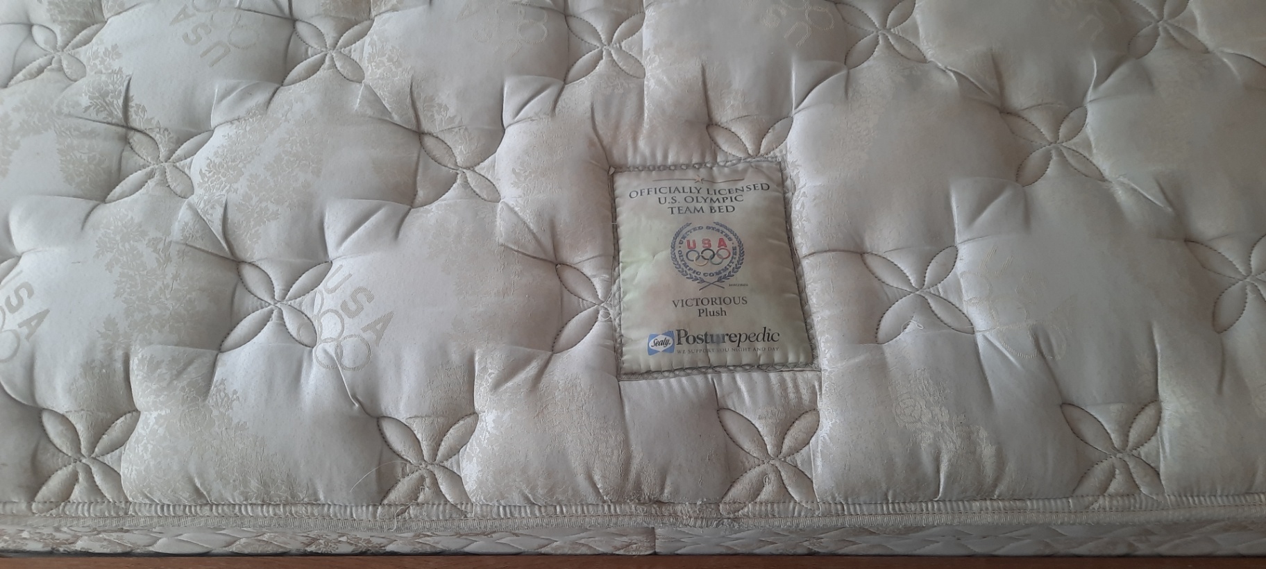 Queen size ikea bed and mattress - Image 1