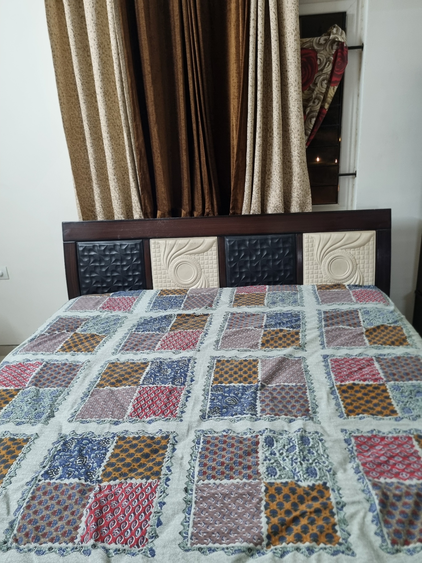 King Size Solid Wood Bed with Storage - Image 2