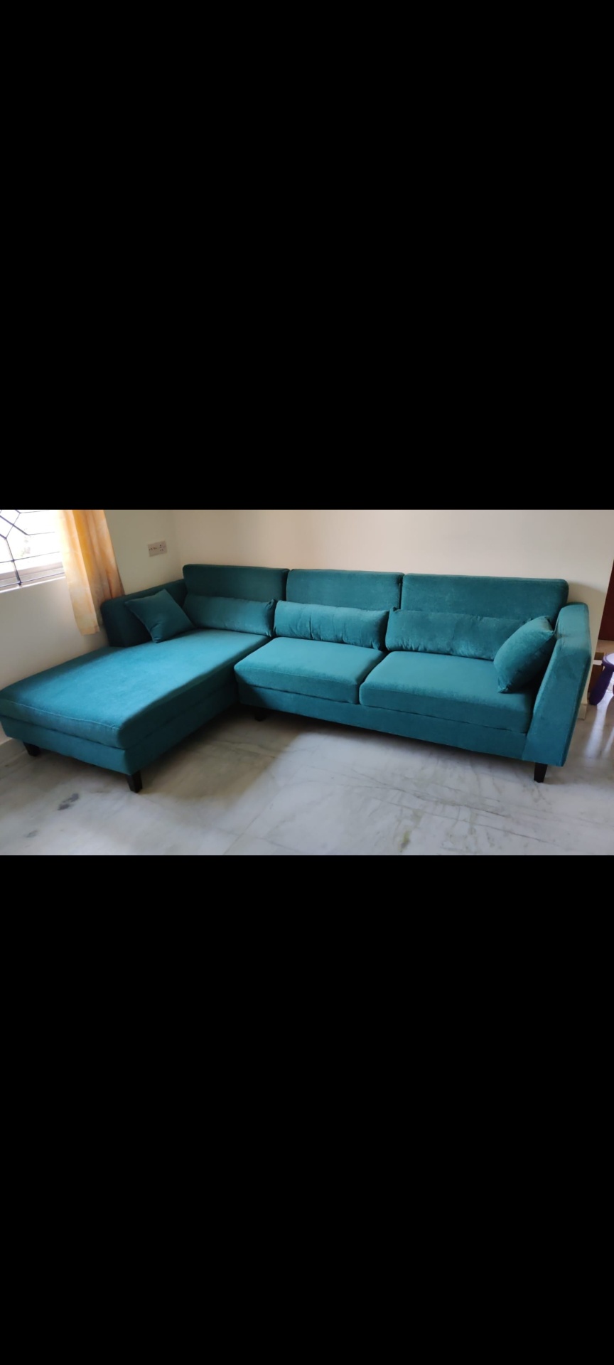 5 Seater L Shape Sofa - Image 3