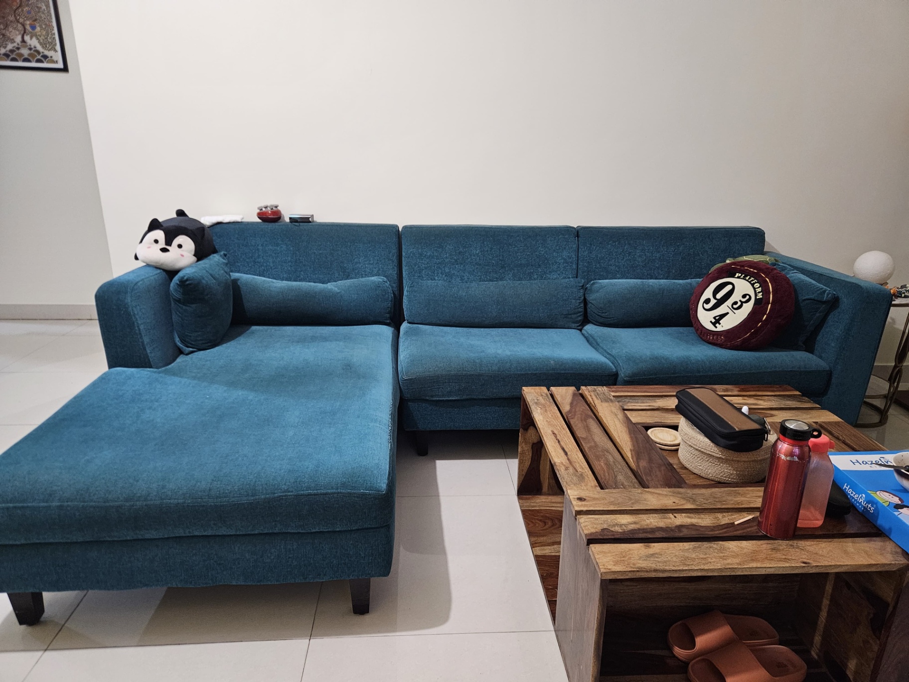 5 Seater L Shape Sofa - Image 4