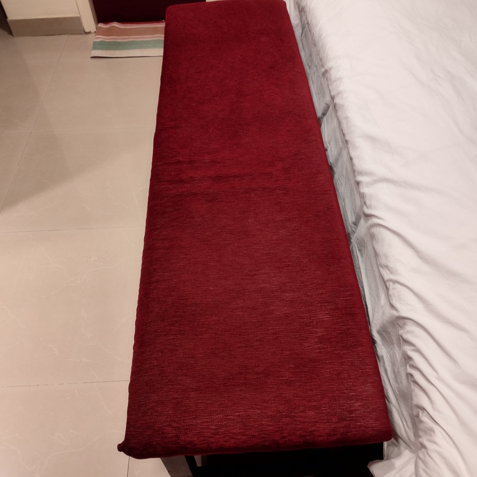 Solid wood Ottoman bench - Image 4