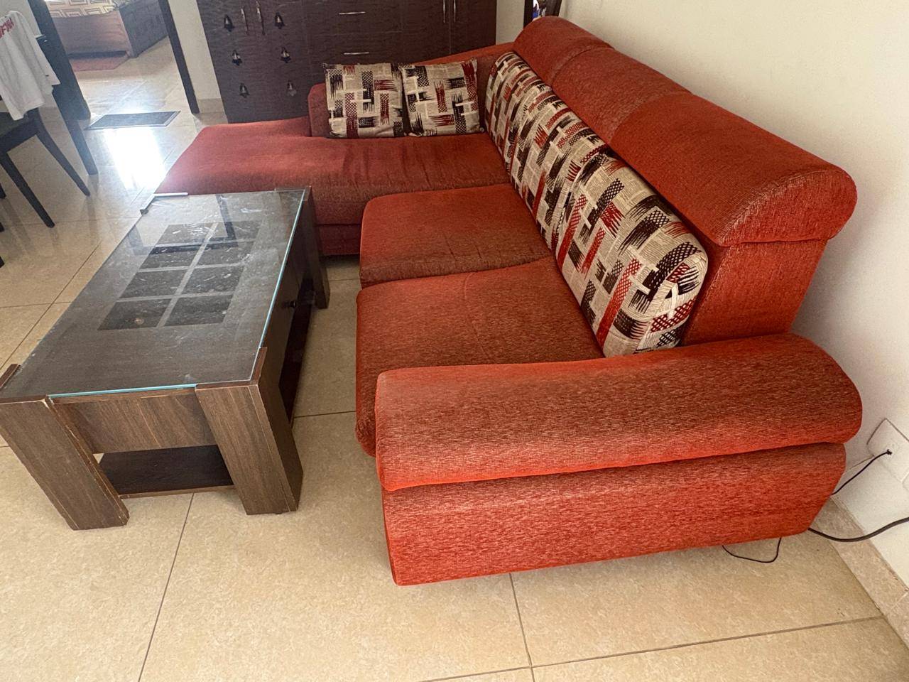 3+2 Sofa with Center Table - Image 1