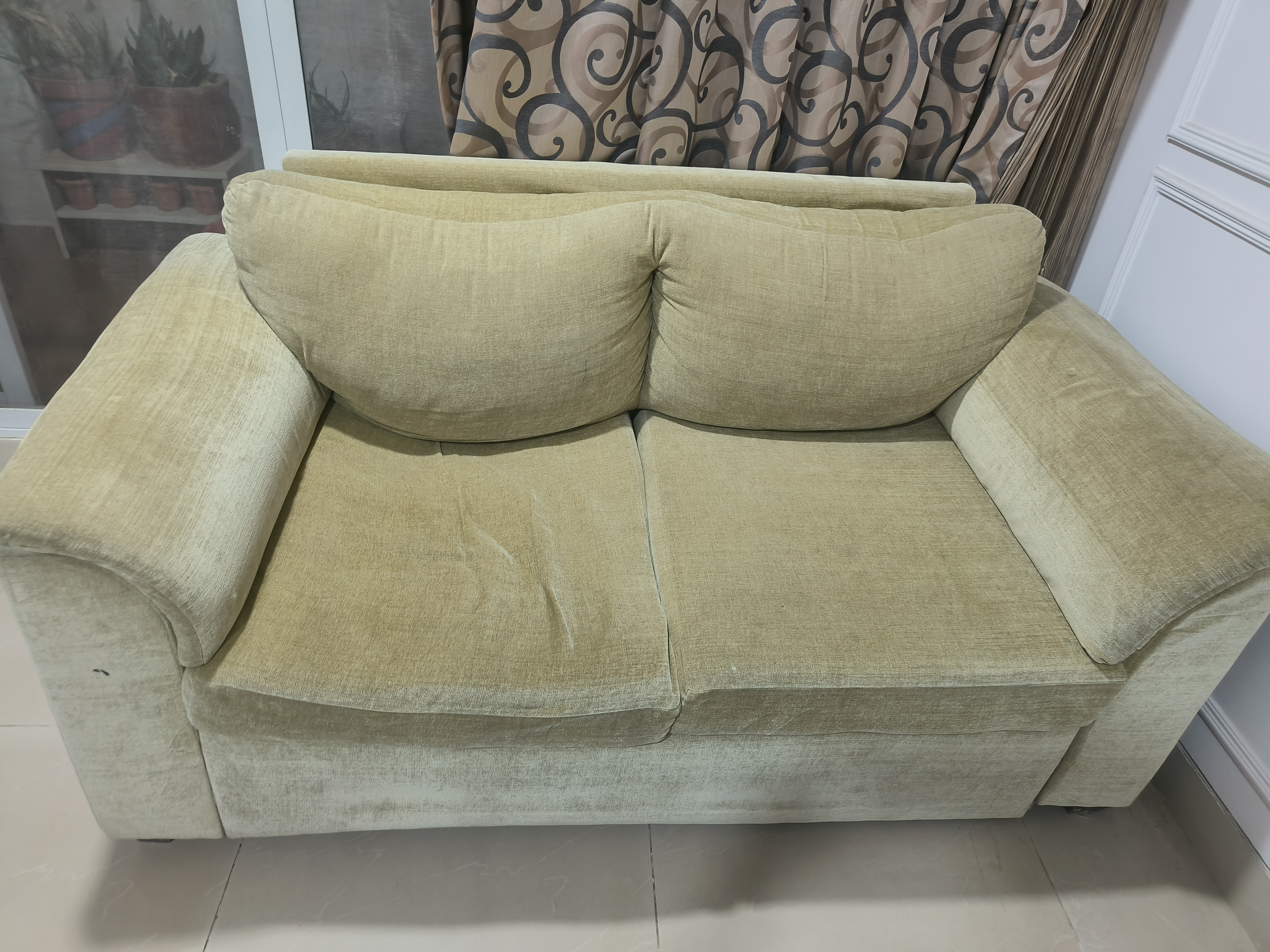 Fabric 3+2+1 sofa set  - Image 1