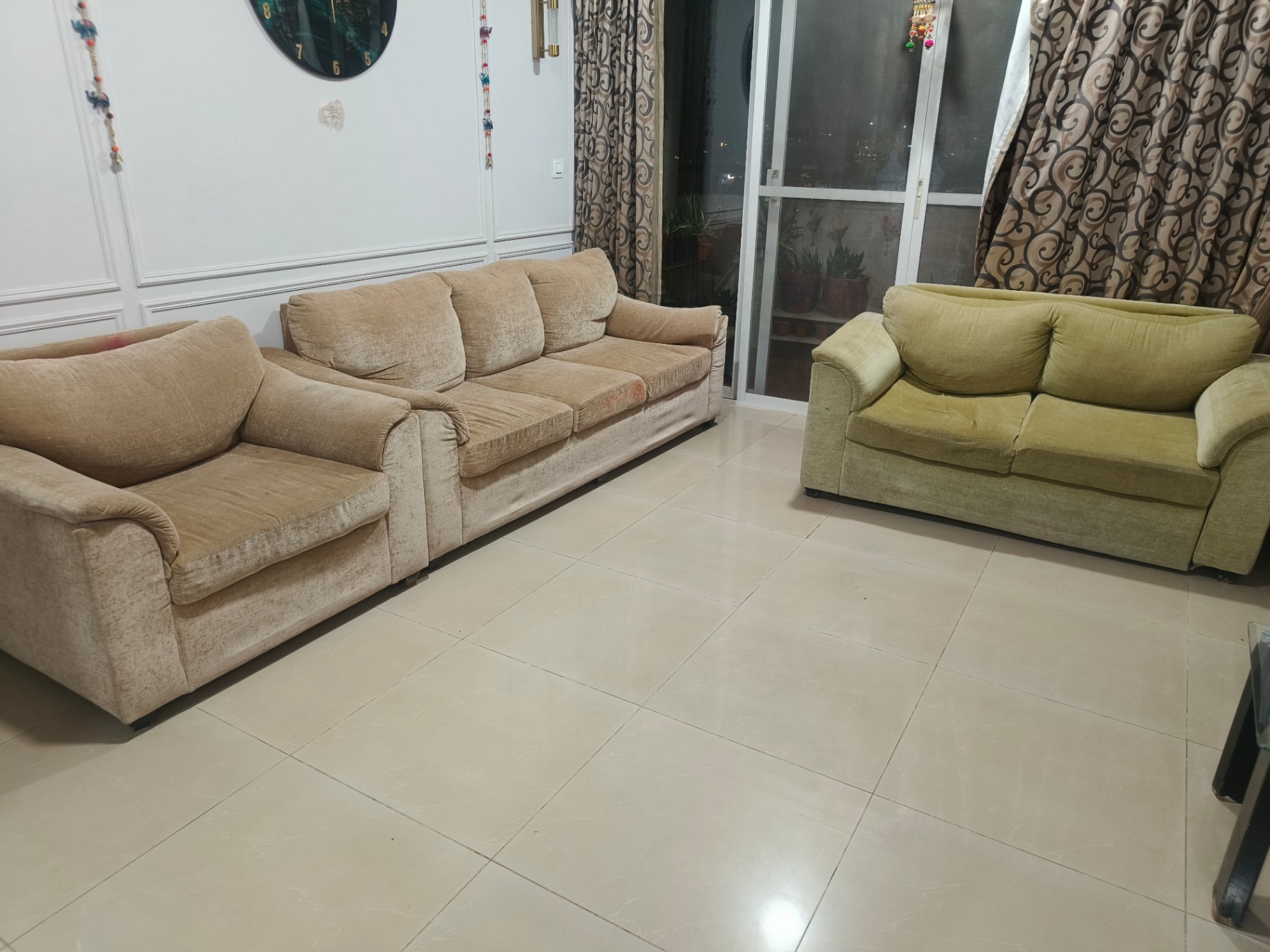 Fabric 3+2+1 sofa set  - Image 4