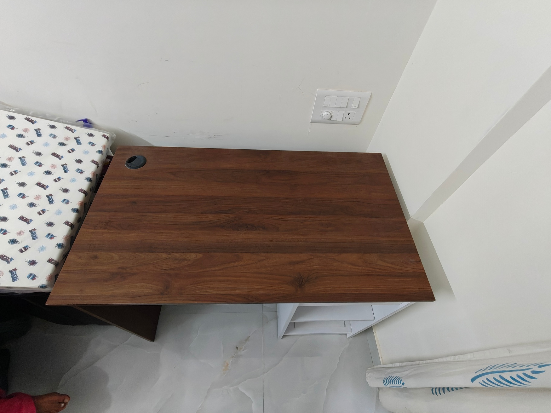 Urban Ladder Study or WFH Desk | Sleek Classic Walnut | Immaculate Condition - Image 1