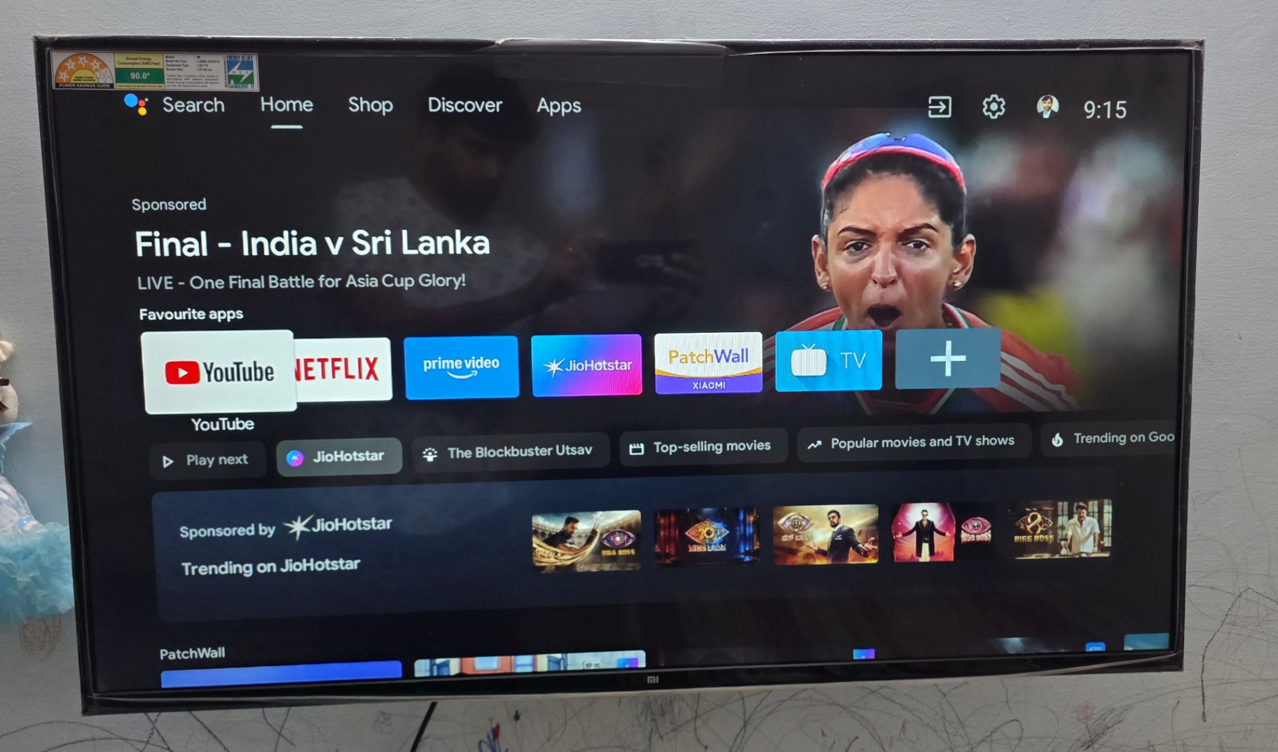 Smart TV (43 Inches- Android TV) For Sale - Image 2