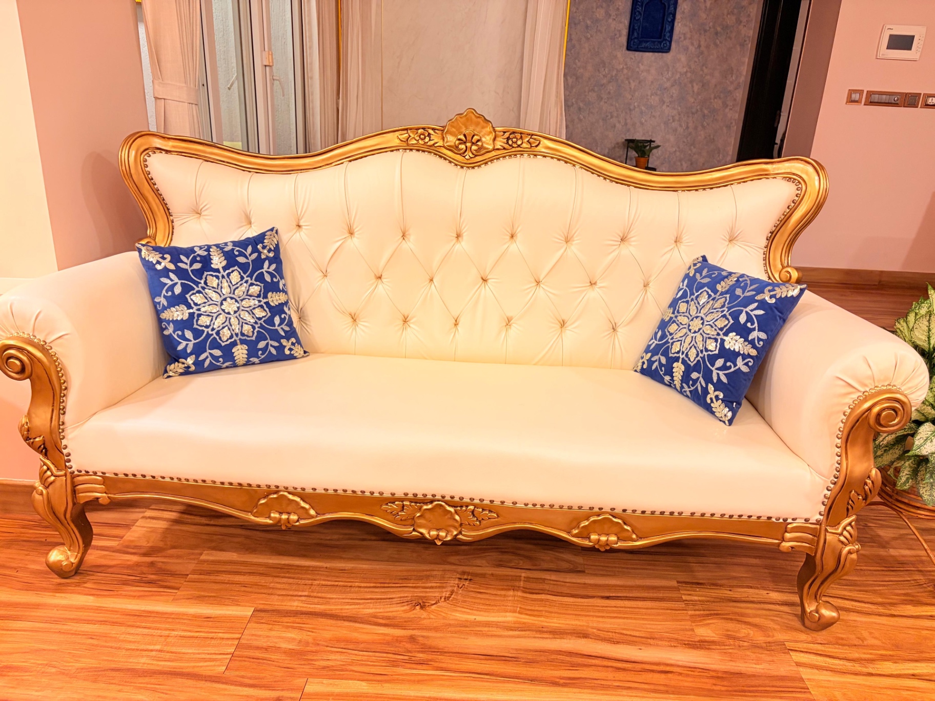 Pure Teak Wood Complete Living room Furniture - Image 10