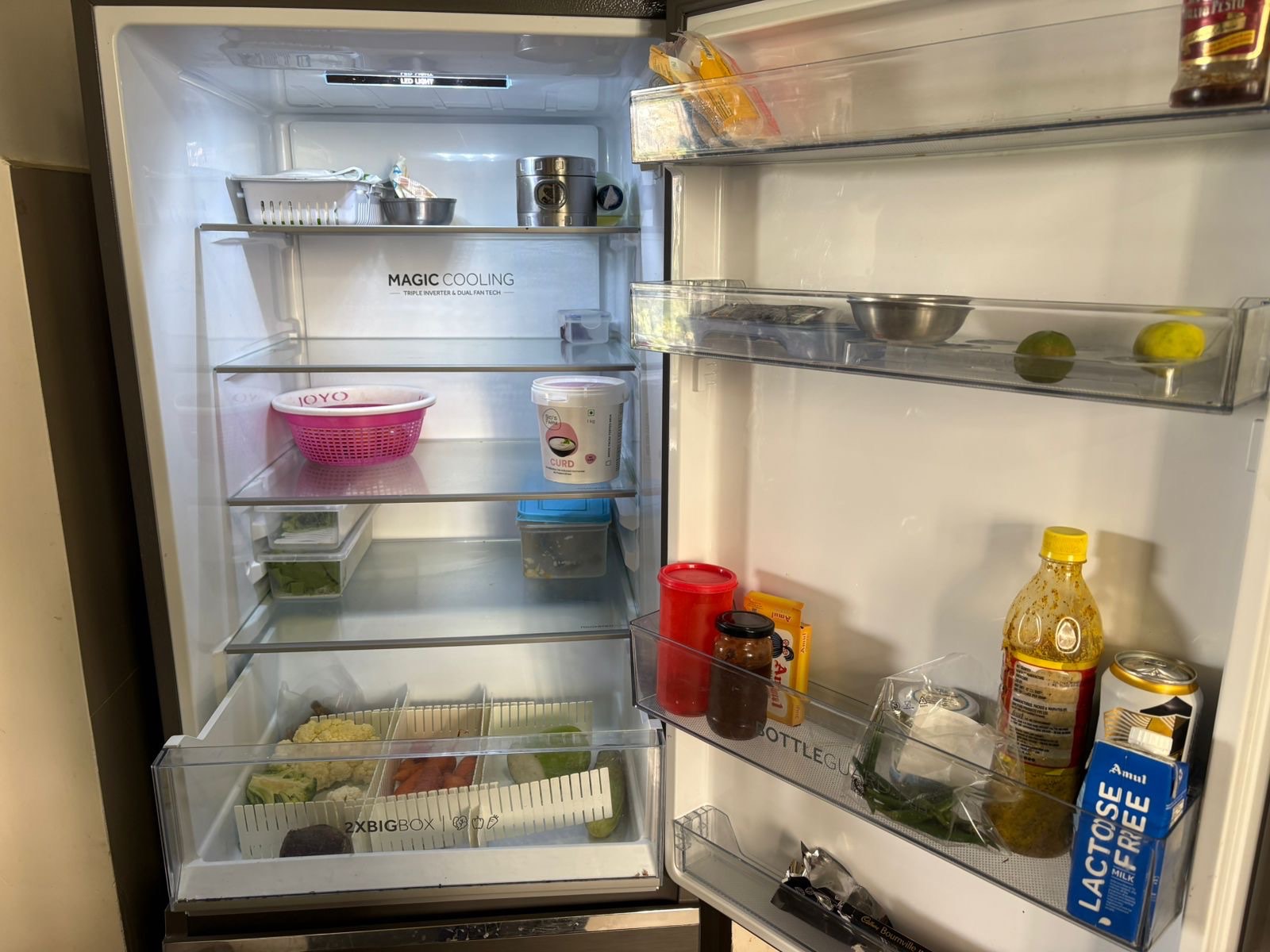 Haier Refrigerator 325L Bottom Freezer  - Image 4