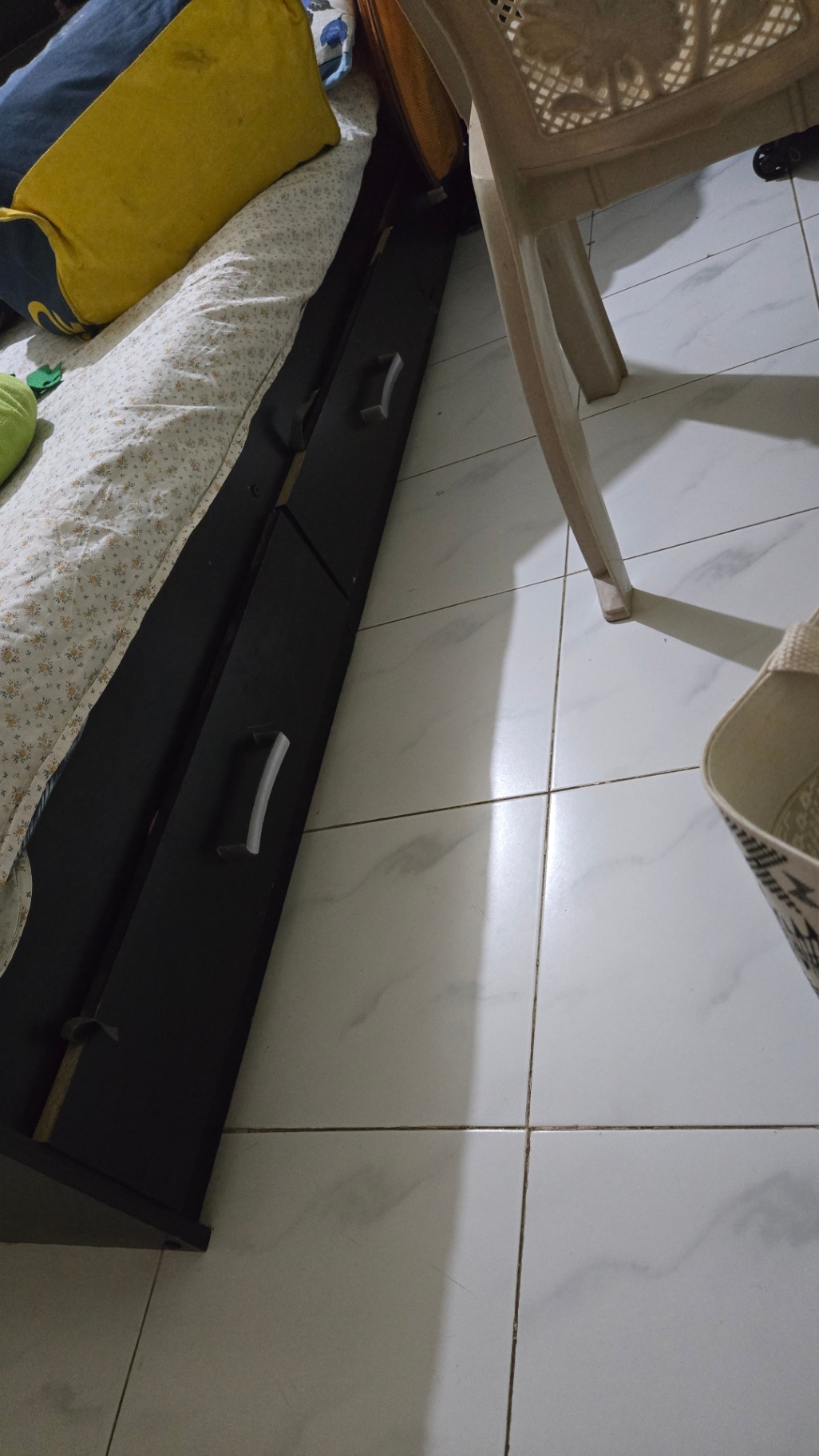 King size Pepperfy with storage moderately used Bed  - Image 2