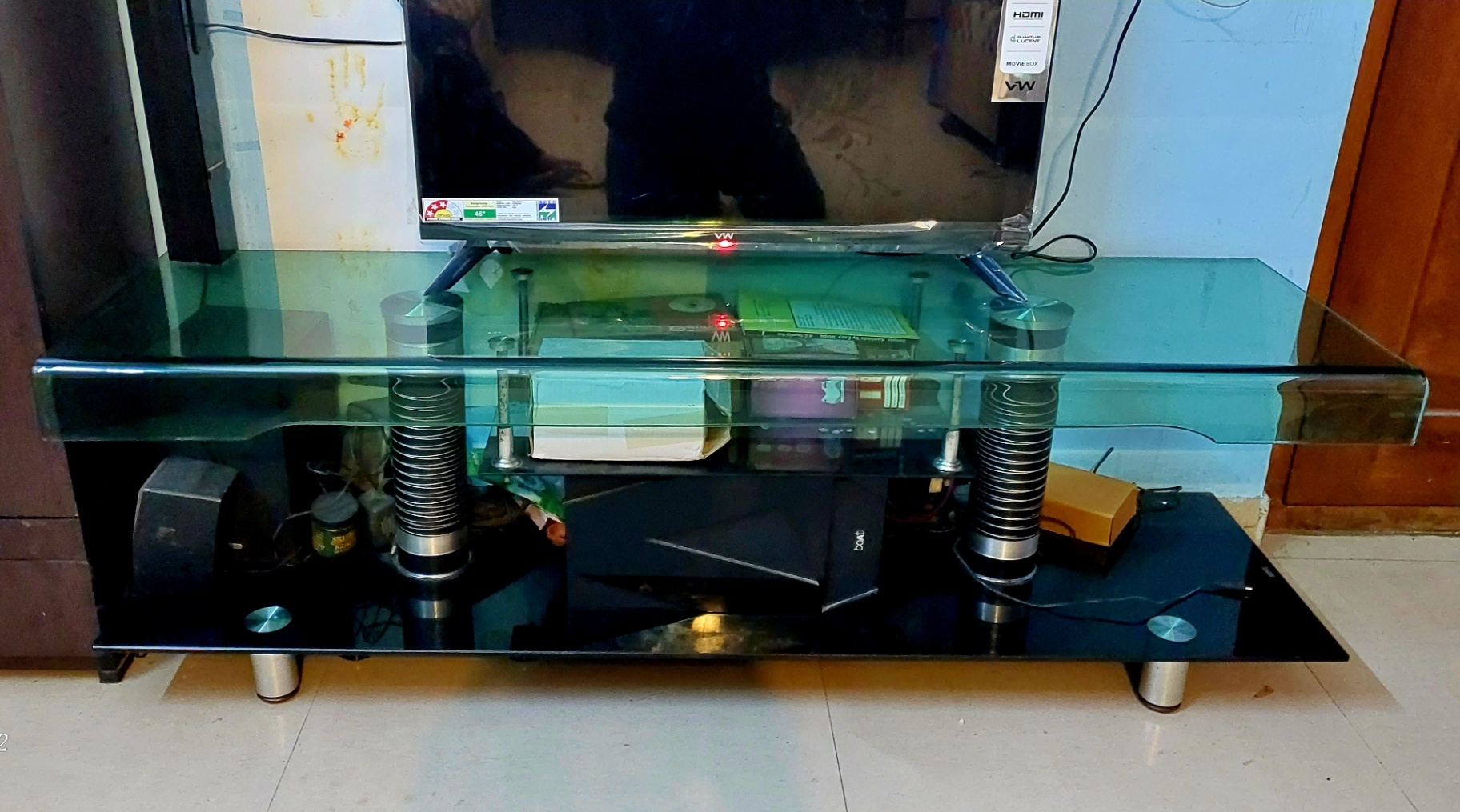 TV Stand - Glass - Image 2