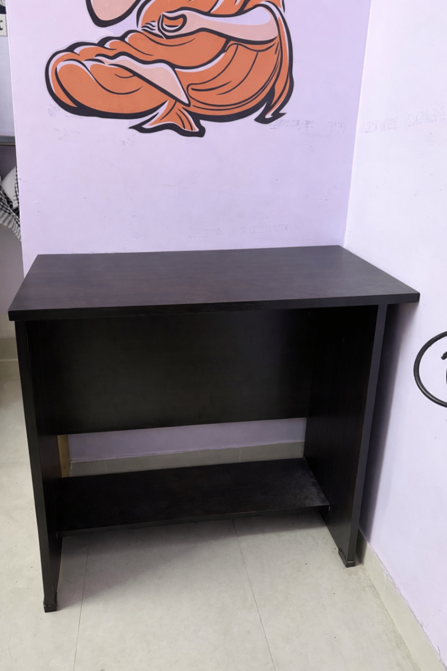 Study Table – Engineered Wood (Dark Brown) - Image 1