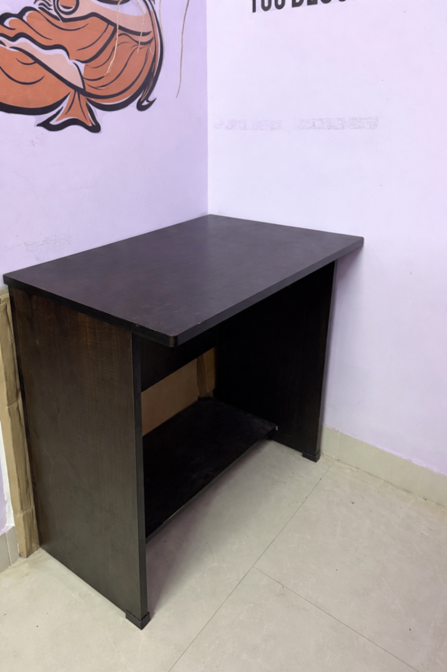 Study Table – Engineered Wood (Dark Brown) - Image 2