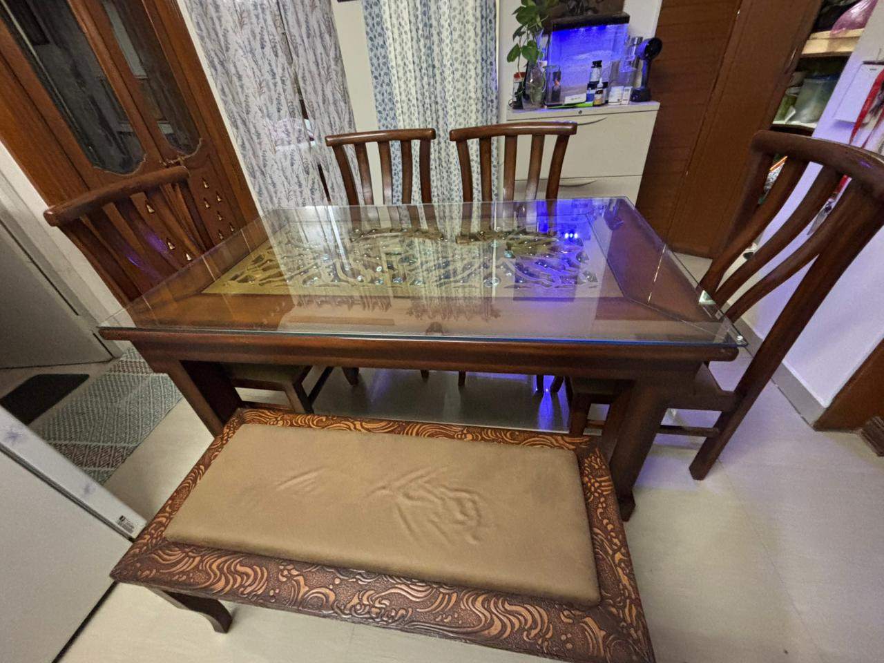 6seater dining table  - Image 2