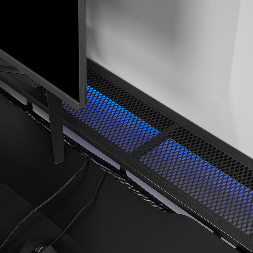 IKEA UTESPELARE Gaming Desk, Black, 160x80 cm - Image 3