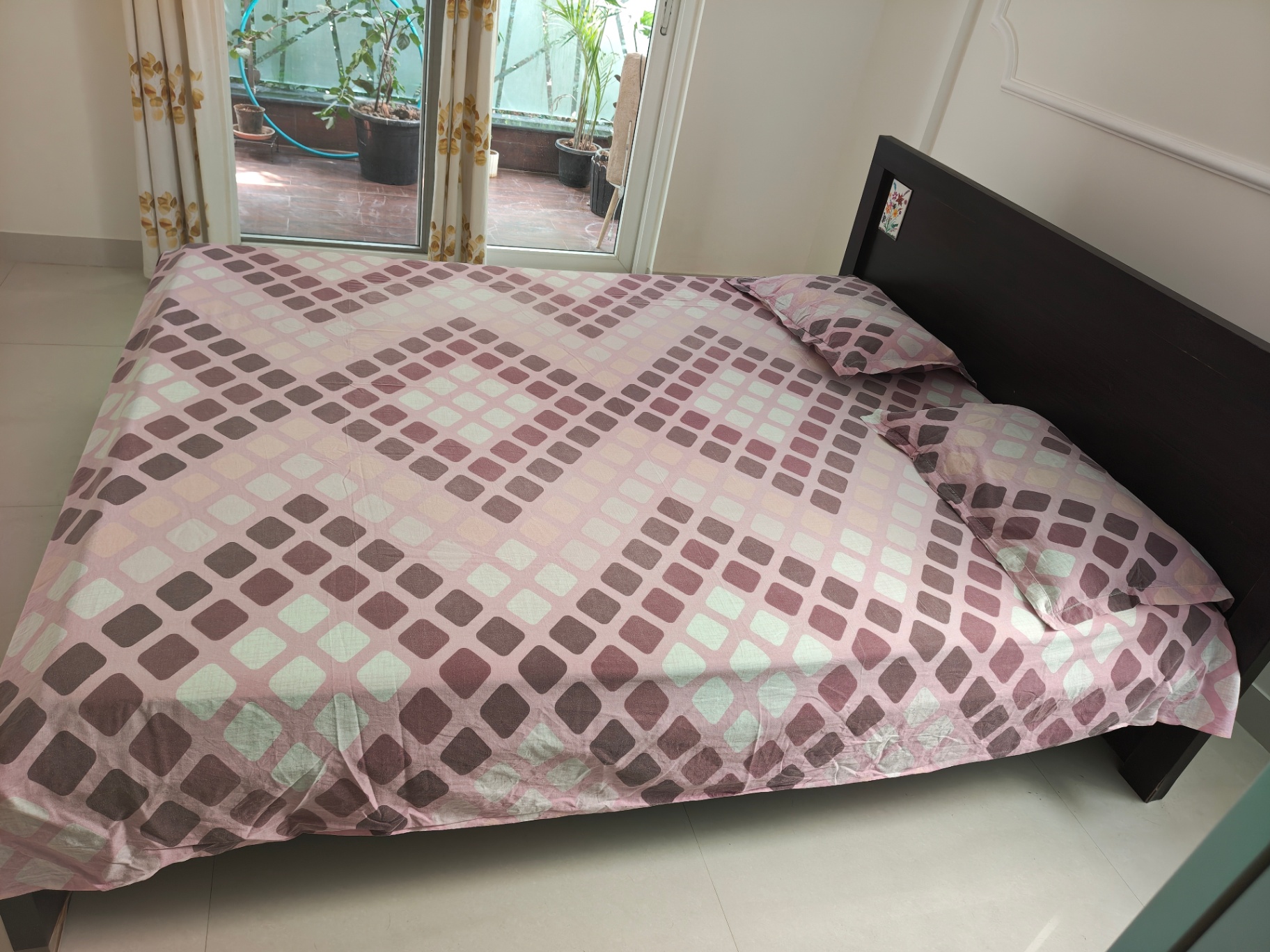 Engineered Wood Double bed for sale  -  Pepperfry - Image 1