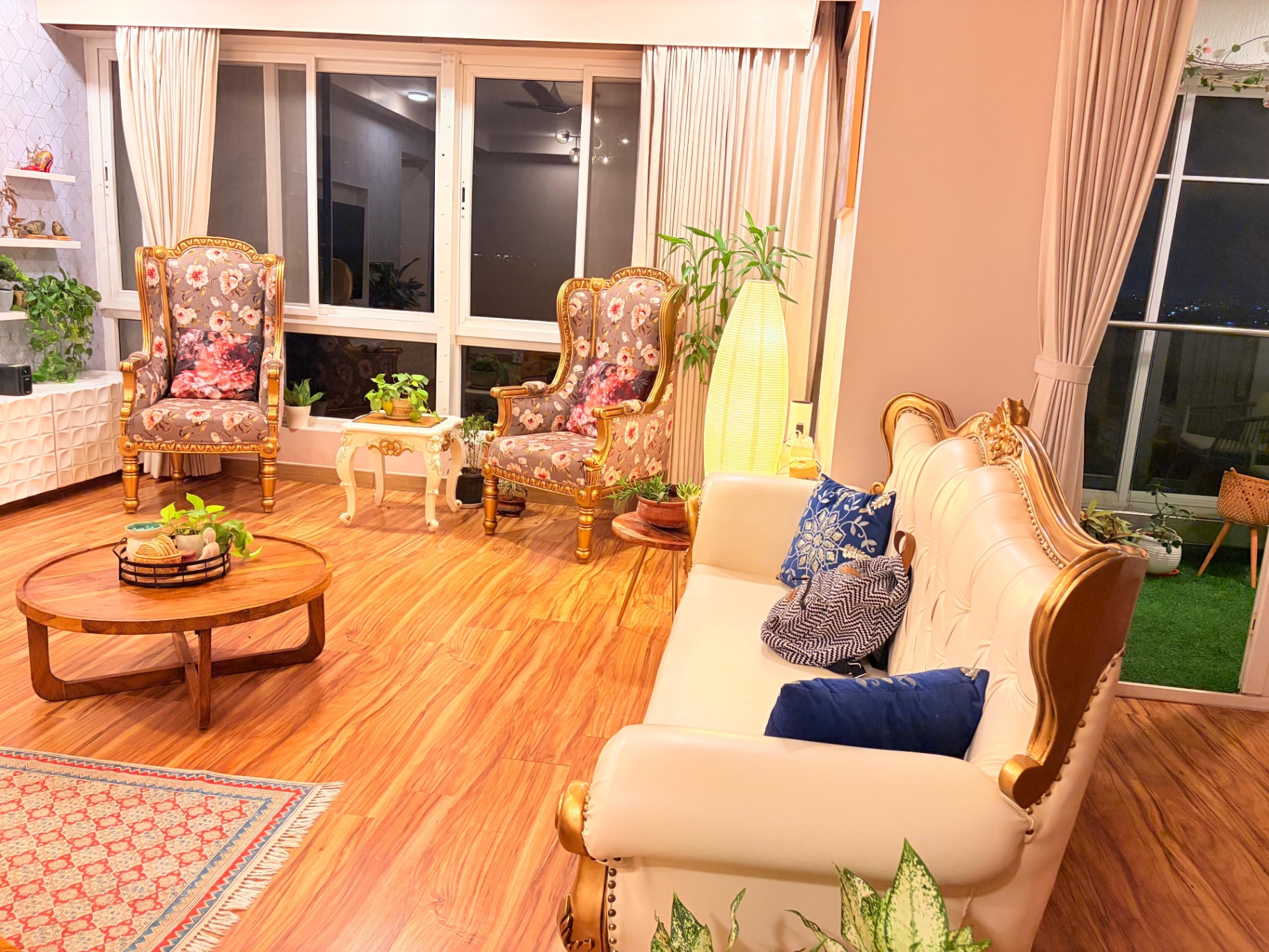 Pure Teak Wood Complete Living room Furniture - Image 12