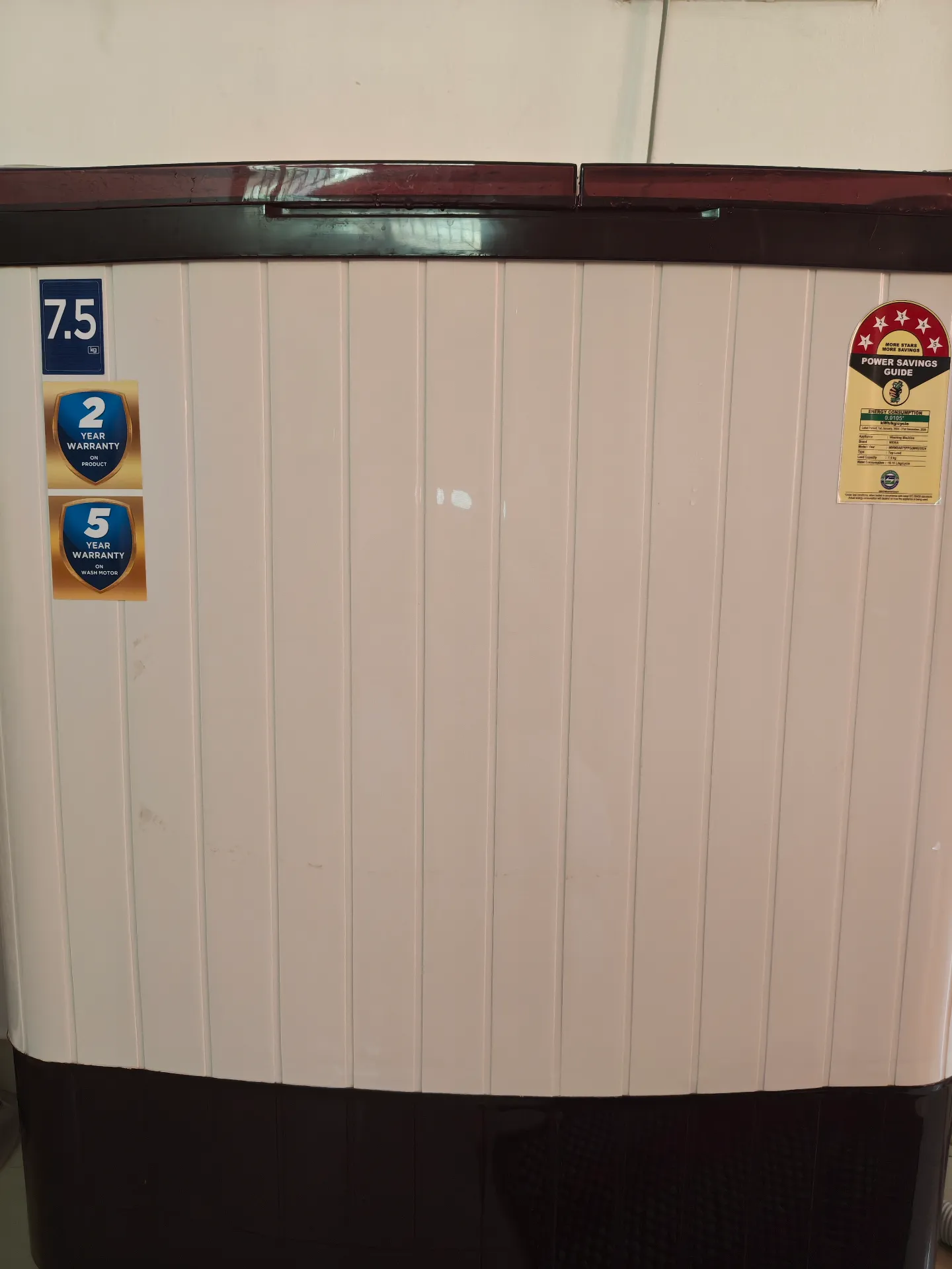 Midea MWMSA075PPG(MW) 7.5kg Top Load Washing Machine - Image 5