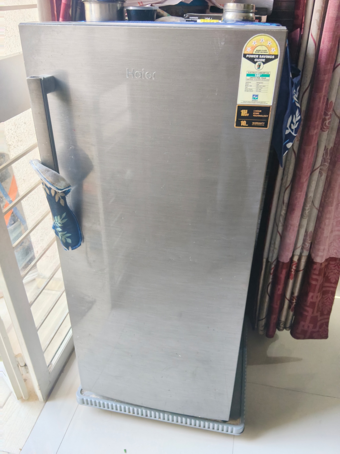 Haier 195 liter refrigerator for selll - Image 2