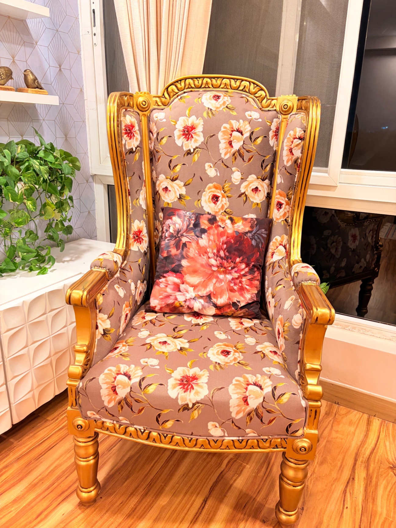 Pure Teak Wood Complete Living room Furniture - Image 4