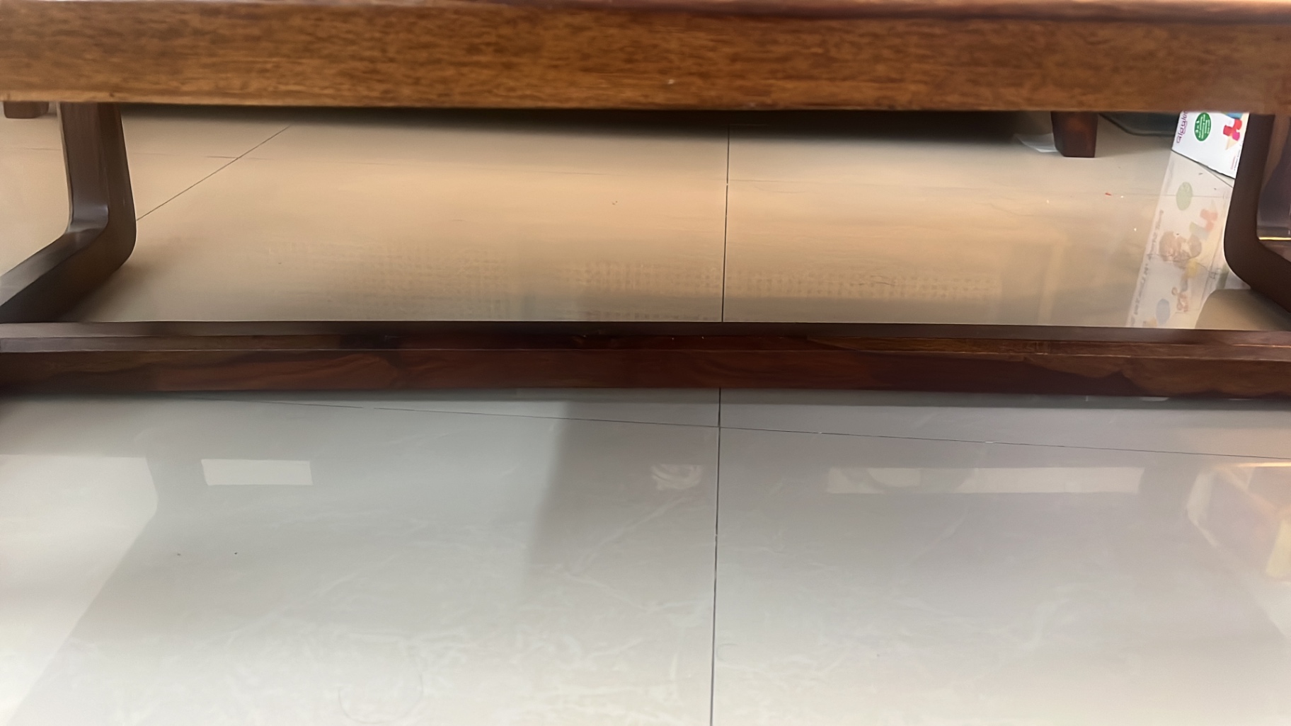 Sheesham wood coffe table - Image 9