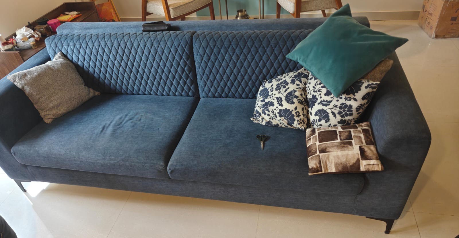 Blue Sofa - Image 1