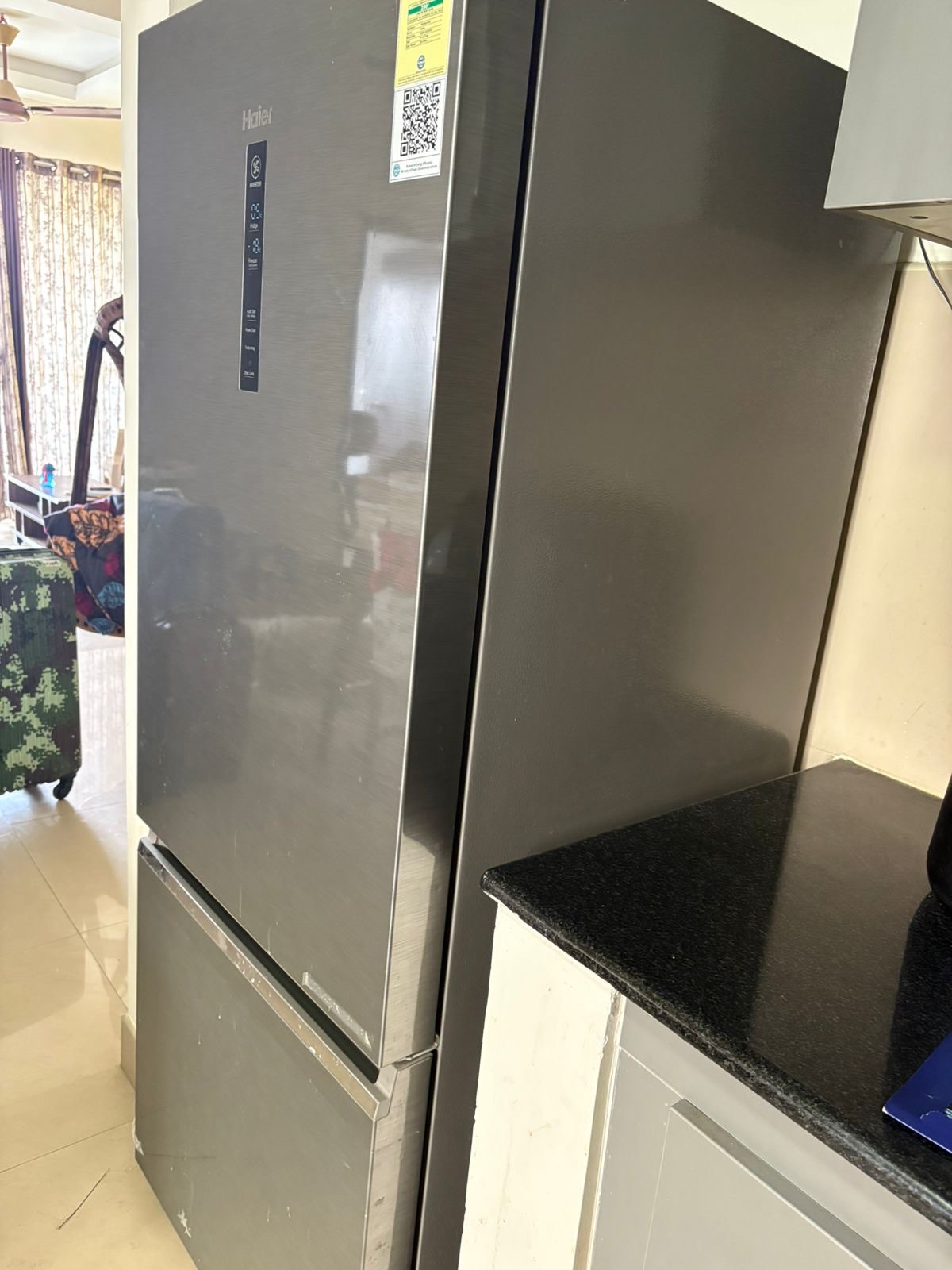 Haier Refrigerator 325L Bottom Freezer  - Image 3
