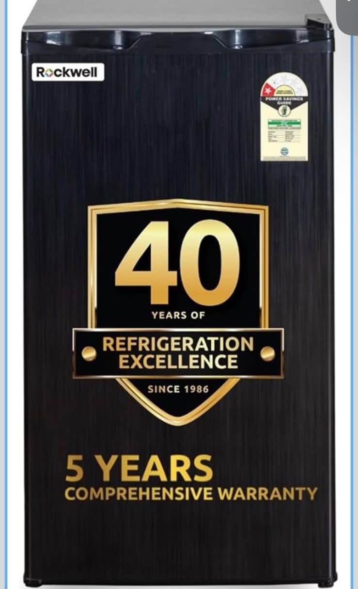 Rockwell 95L Refrigerator | 3 Months Old | Warranty + Bill + Box Available - Image 1