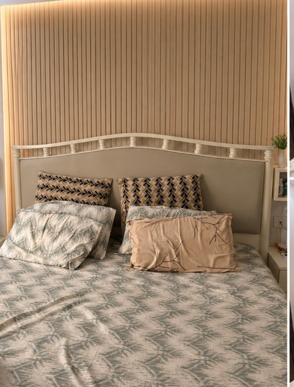 King size bed without mattress  - Image 1