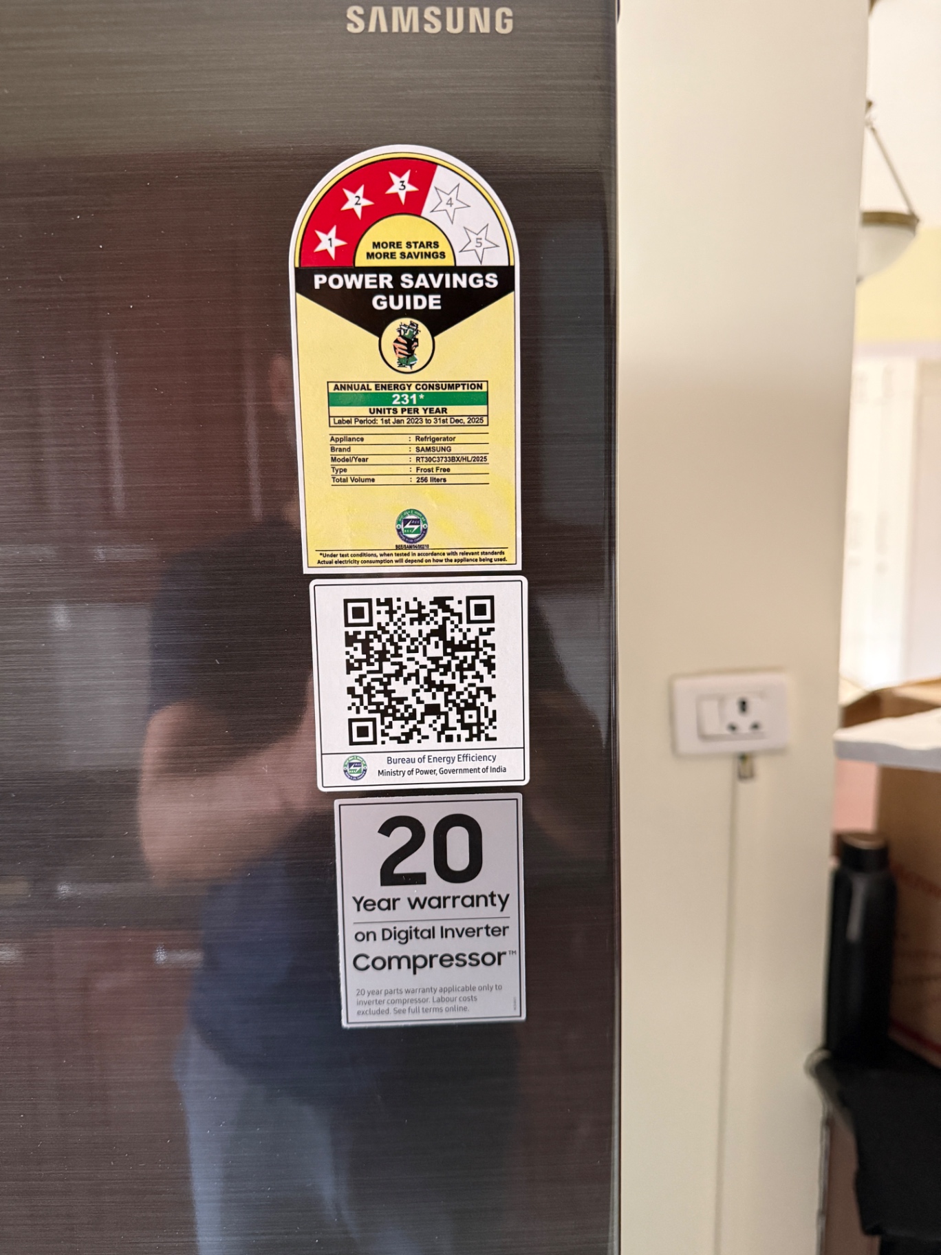 Samsung 256L 2026 Refrigerator - Image 4