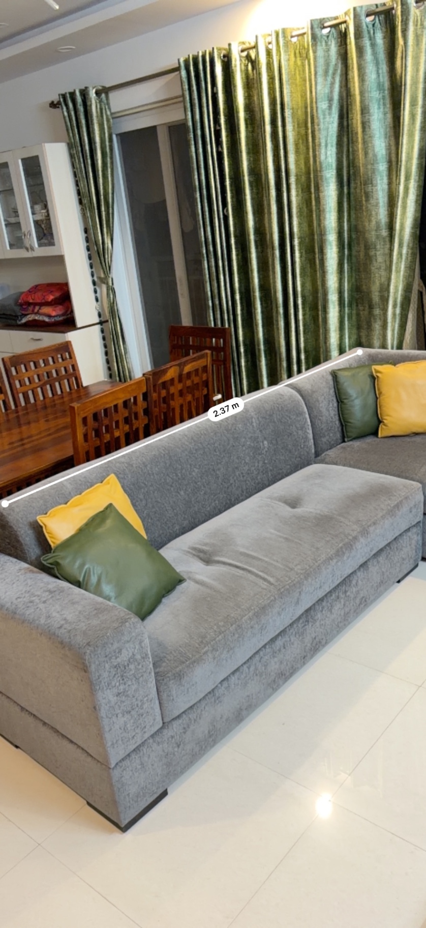 Sturdy Evok Alden L-Shape Sofa (3+3 Seats) – New Foam & Fabric (2024) - Image 2