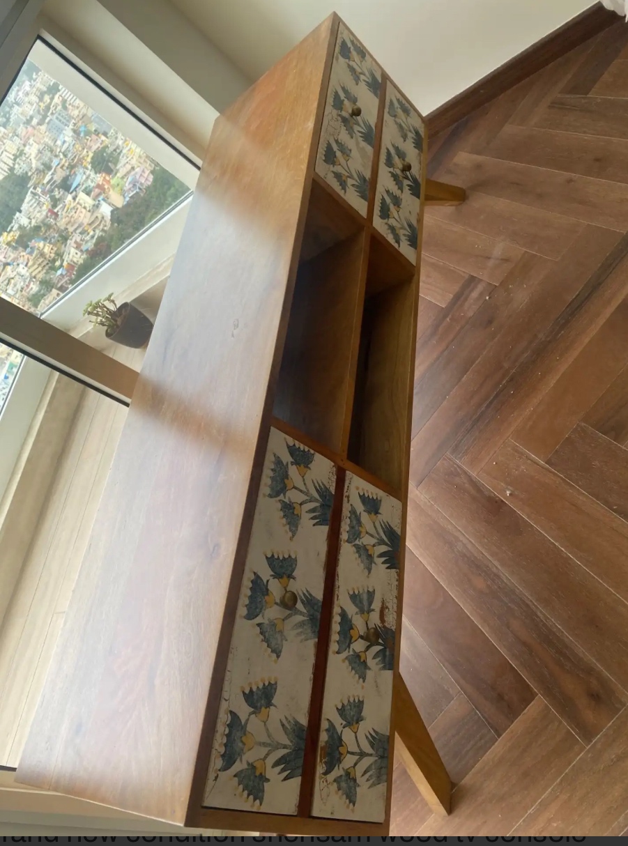 Pepperfry Sheehan wood tv console - Image 3