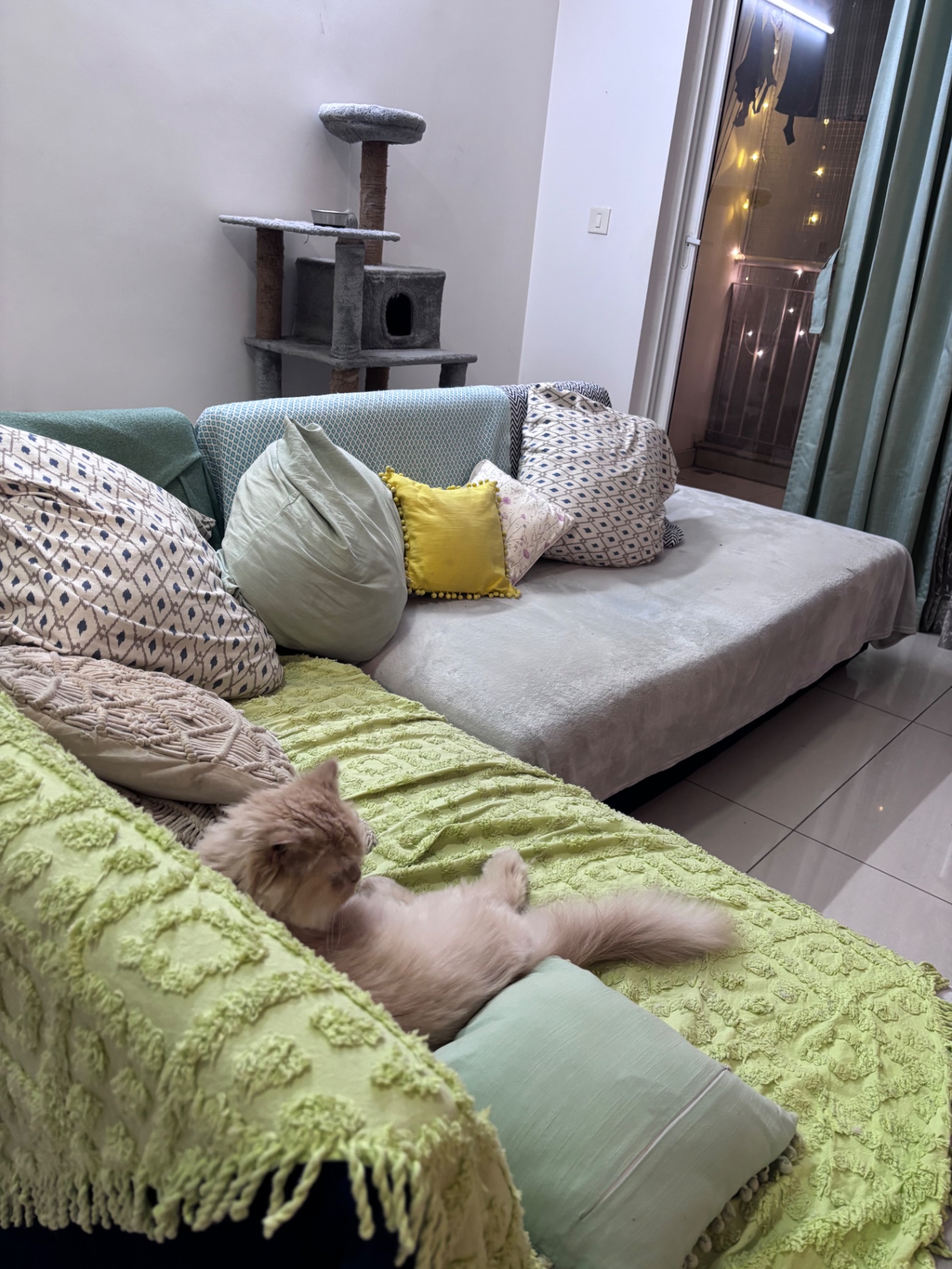 3 Year Old Custom Made L Shaped Sofa ( 5-6  Seater) - Image 5