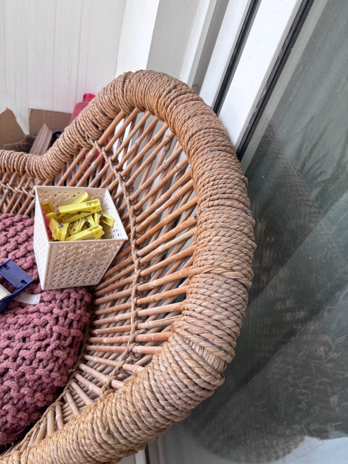 Boho Rattan Balcony Chairs - Image 6