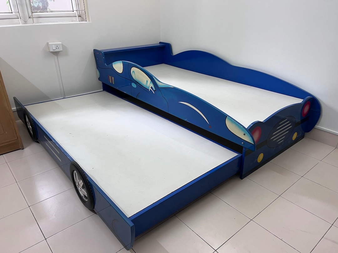 Kids pull out double cot - car design @ Arekere, Bannerghatta Road - Image 2