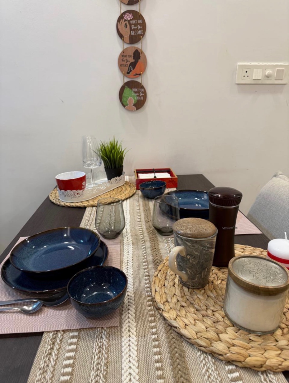 IKEA Extendable Dining Table and Chairs - Image 1