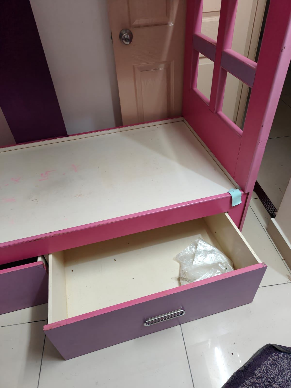 Home made customized Wooden storage bunker bed - Image 4