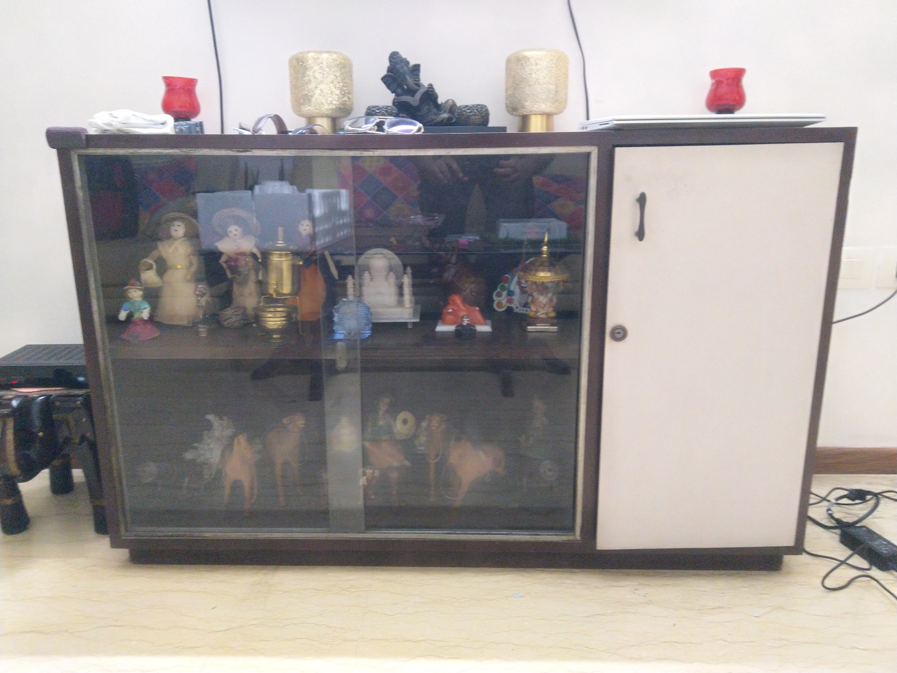 TV Cabinet or Glass door Shelf  - Image 1