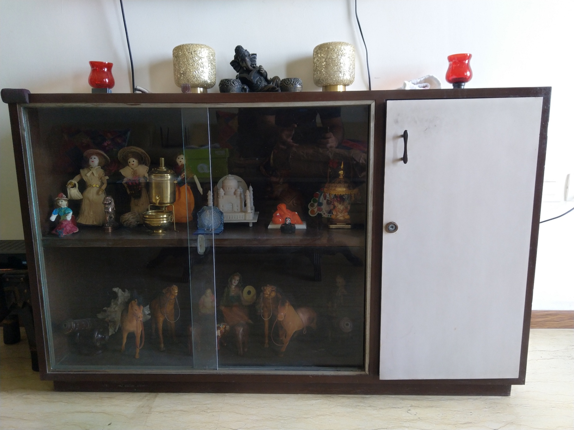 TV Cabinet or Glass door Shelf  - Image 3